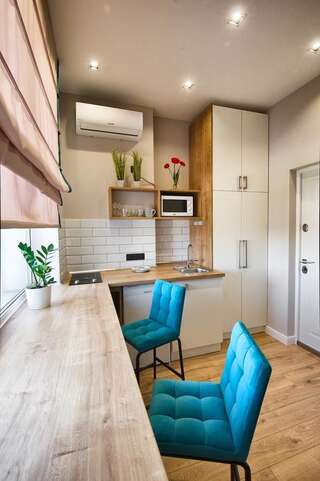 Апартаменты Allurapart Plaza Киев Апартаменты с ванной-9