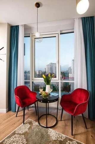 Апартаменты Allurapart Plaza Киев Апартаменты с душем-21