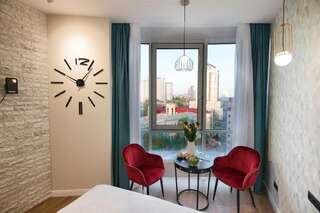 Апартаменты Allurapart Plaza Киев Апартаменты с душем-23